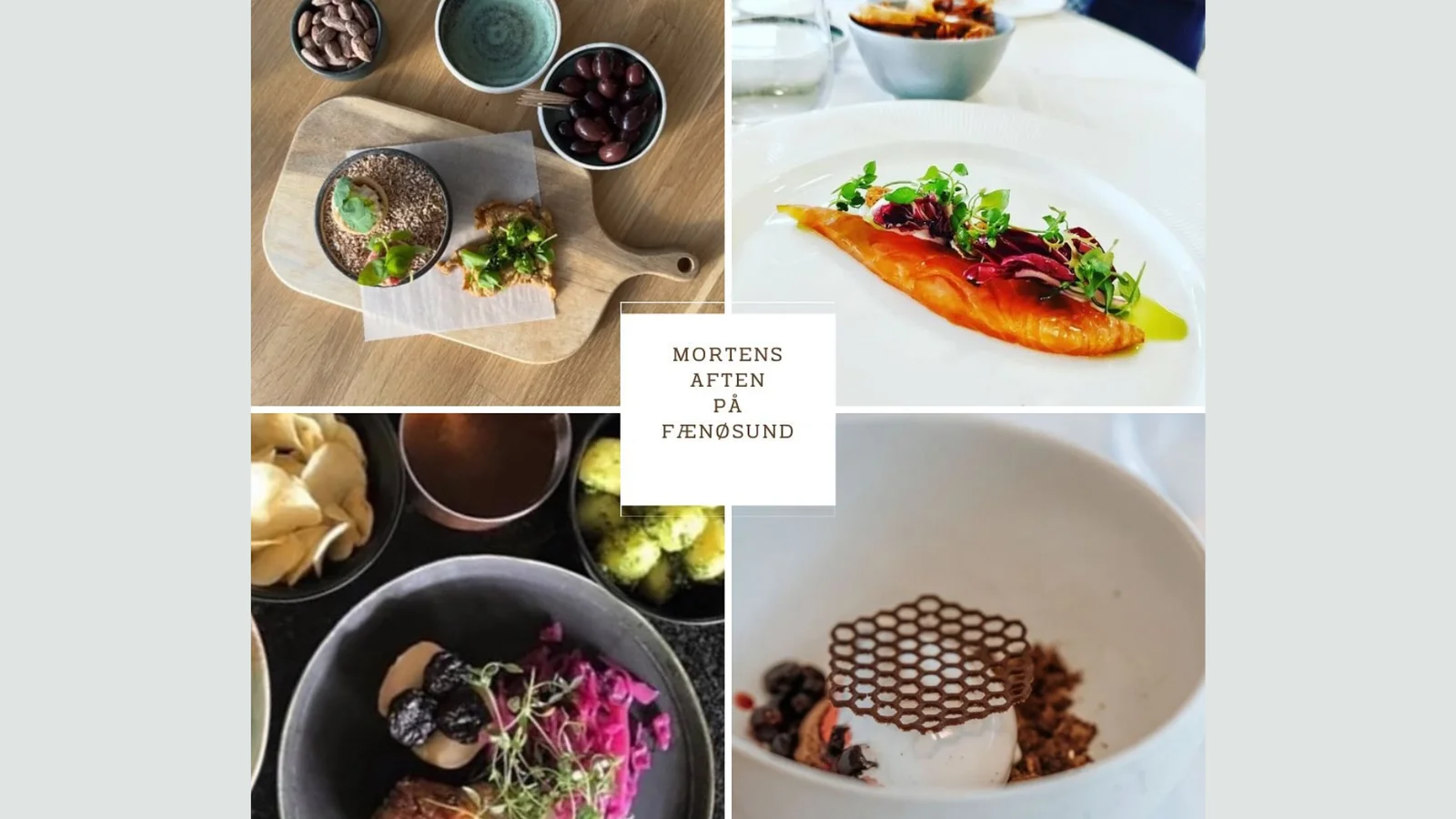 Restaurant Fænøsund byder på lækker 3-retters menu til mortensaften