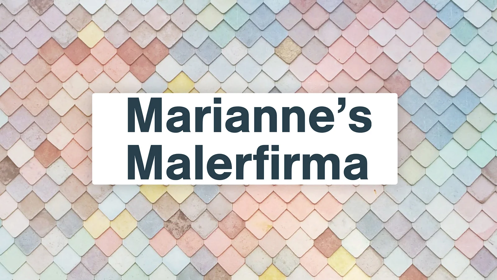 Mariannes Malerfirma