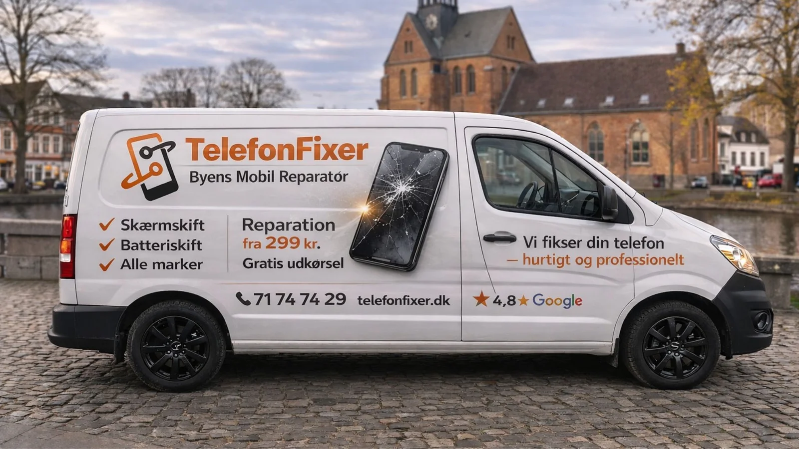 Styrk iPhonens forsvar med billigt panserglas og cover fra Telefonfixer