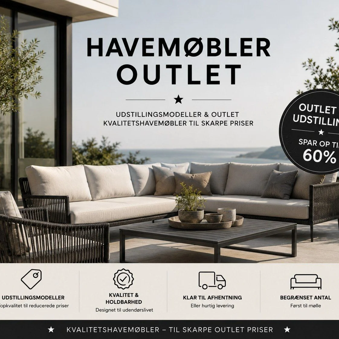 Mabella Style: Tilbud på havemøbler og loungesæt