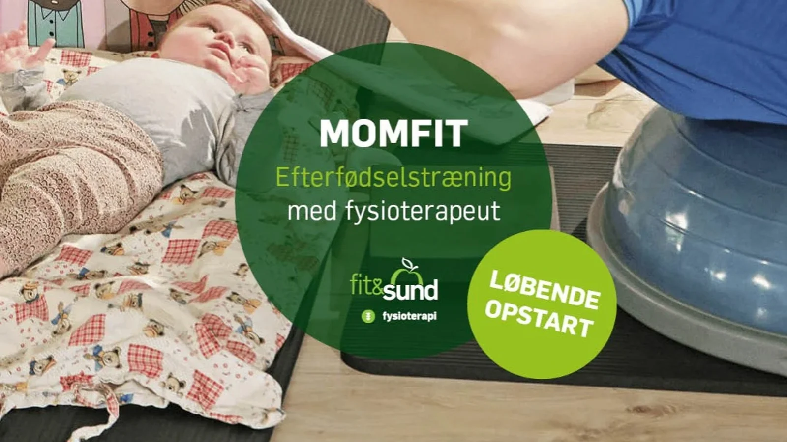 Efterfødselstræning med fysioterapeut hos Fit&Sund Silkeborg