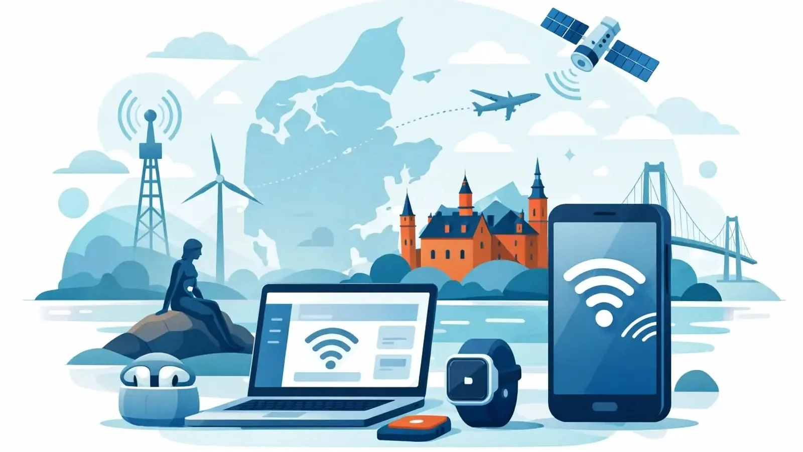 ViAN-IT guider til mobilt internet i Danmark