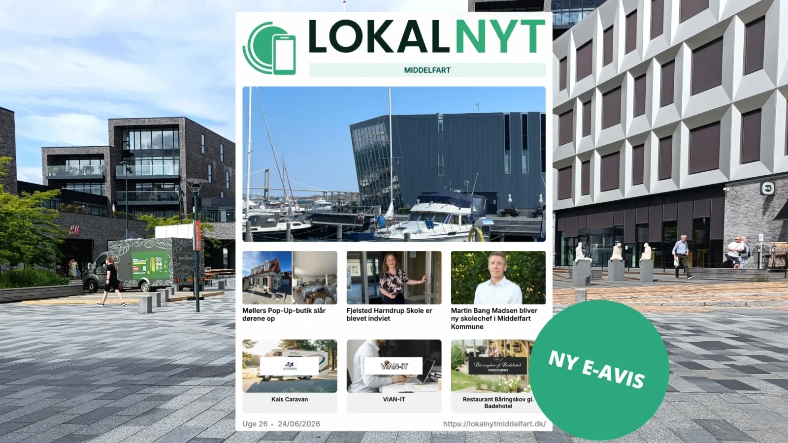 Ny e-avis klar med seneste nyt fra Middelfart og omegn