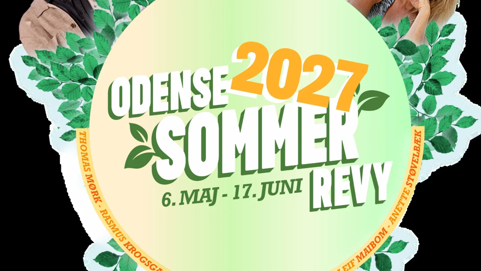 Stærkt revyhold er klar til Odense Sommerrevy 2027