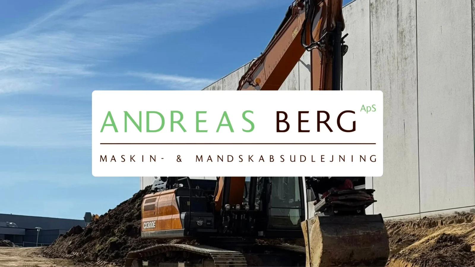 Entreprenør Andreas Berg ApS søger maskinfører og rørlægger