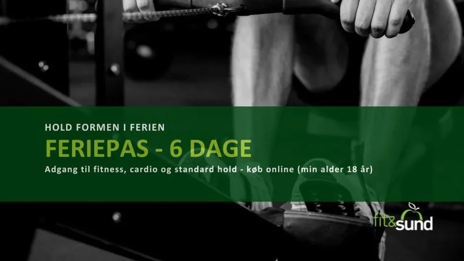 Feriepas til Haderslev-gæster: Træn i Fit&Sund i 6 dage