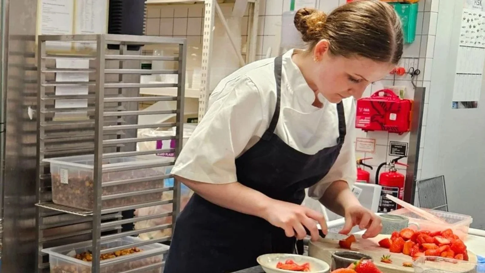 Severins elevrestaurant er godt i gang