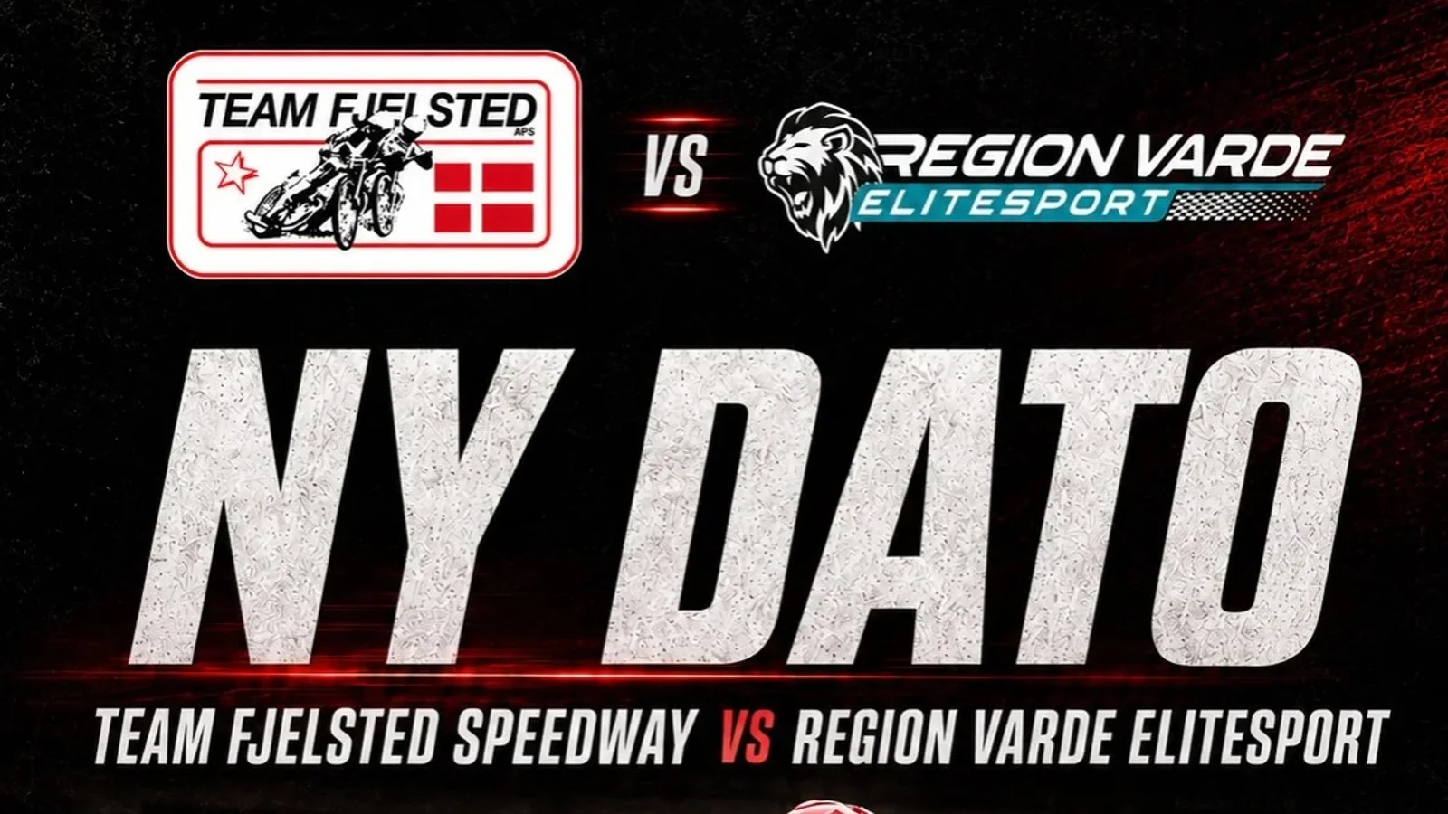 Ny dato fastsat for Fjelsted Speedway Klubs match