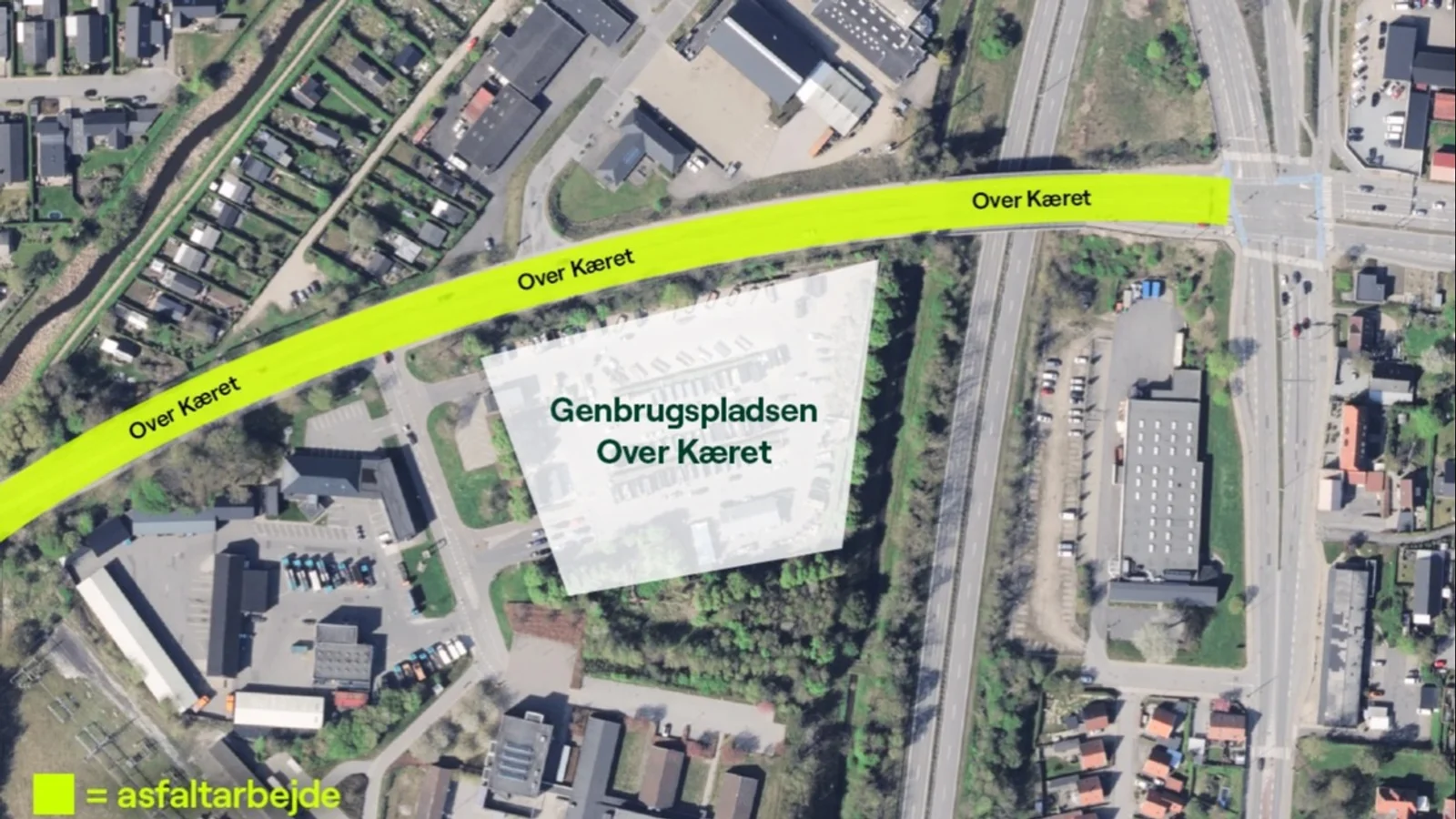 Genbrugspladsen Over Kæret i Aalborg holder lukket d. 10. til 21. august