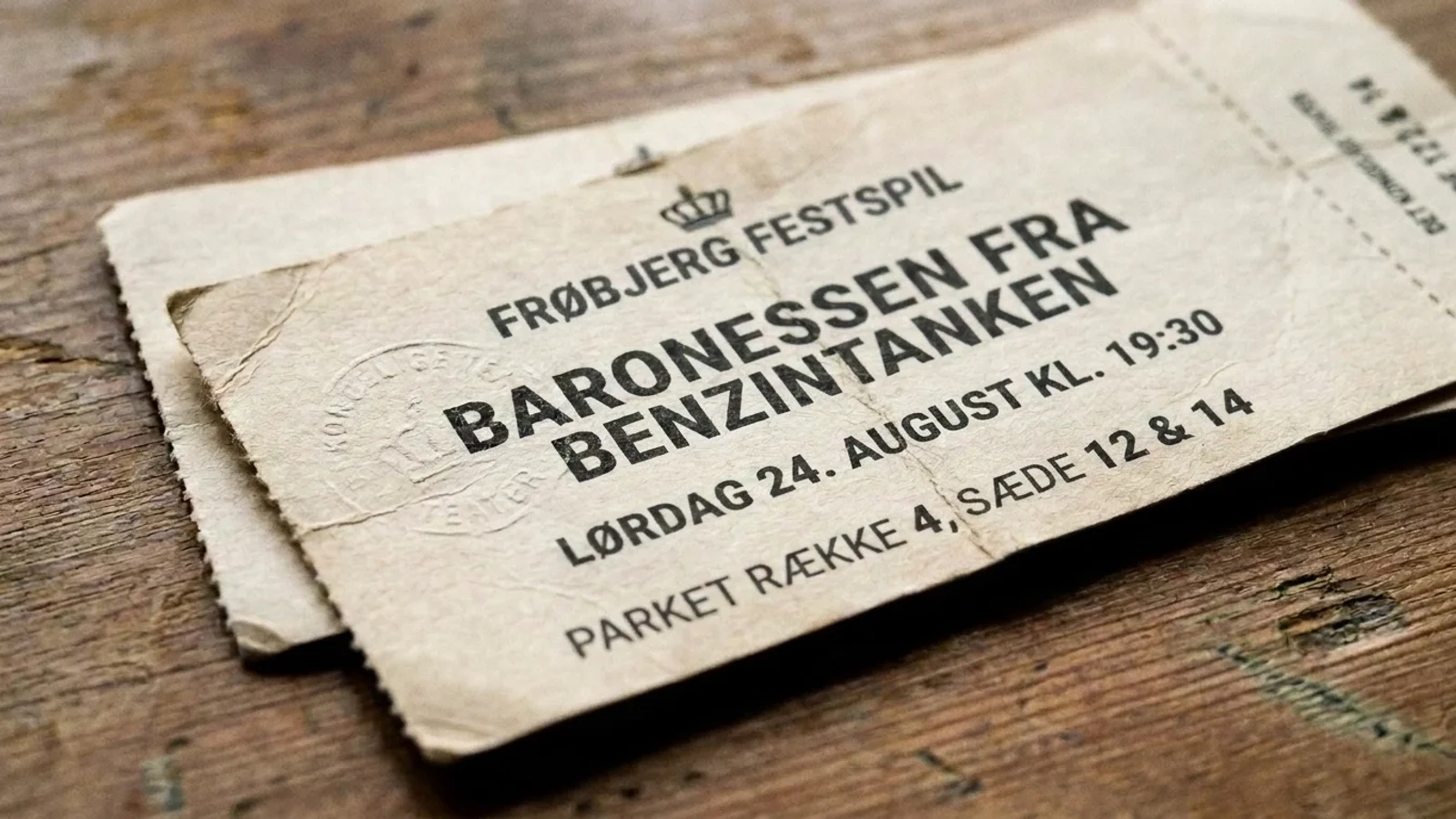 Frøbjerg Festspil 2026: Oplev 'Baronessen fra benzintanken' i august