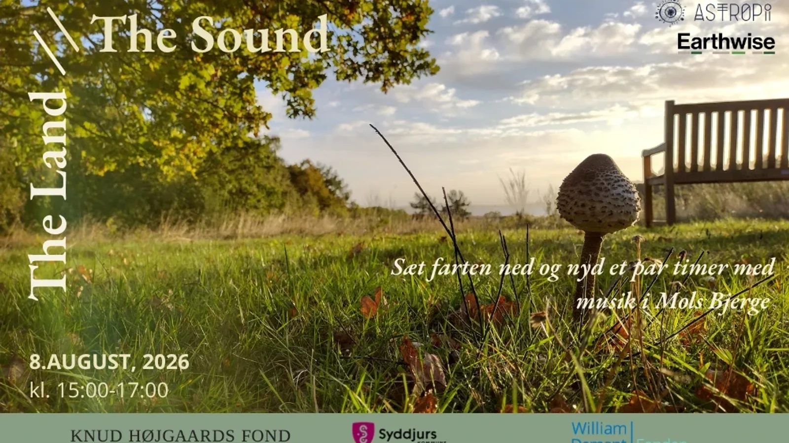 Åbent arrangement med musik og natur i Mols Bjerge