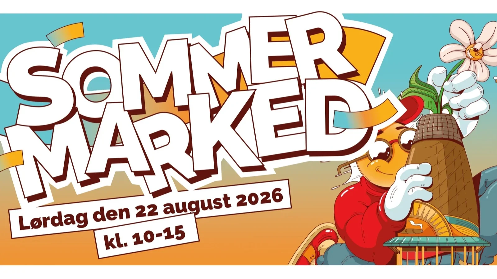 Sommermarked på Kofoeds Skole