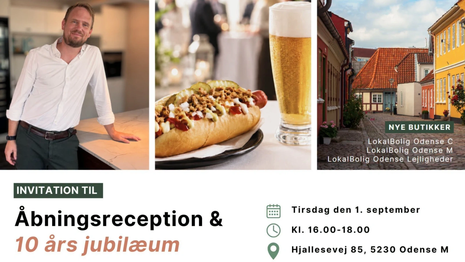 Åbningsreception hos LokalBolig