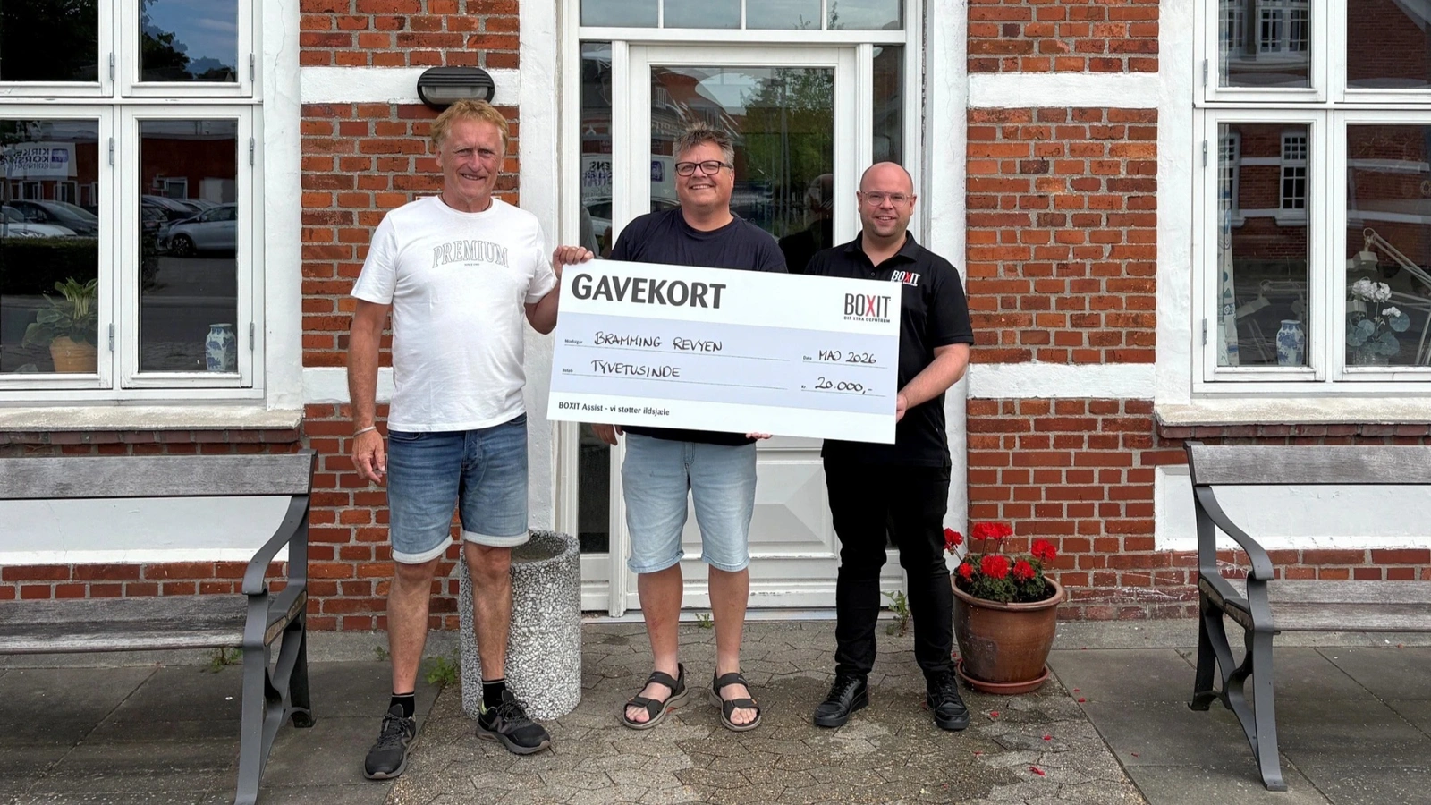 Bramming Revyen vinder sponsorat på 20.000 kroner