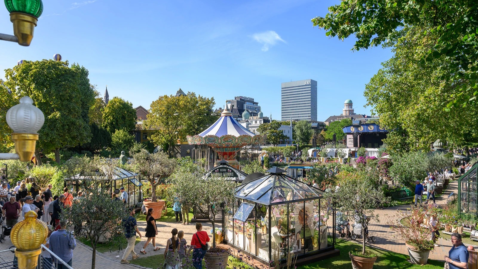 Tivoli i fuldt flor til Have- og Blomsterfestival