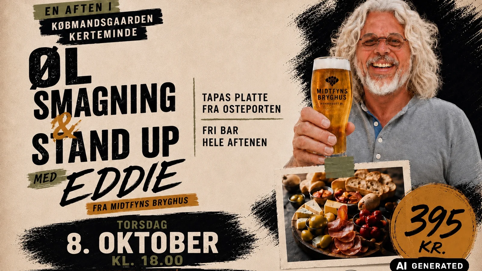 Midtfyns Bryghus inviterer til ølsmagning den 8. oktober