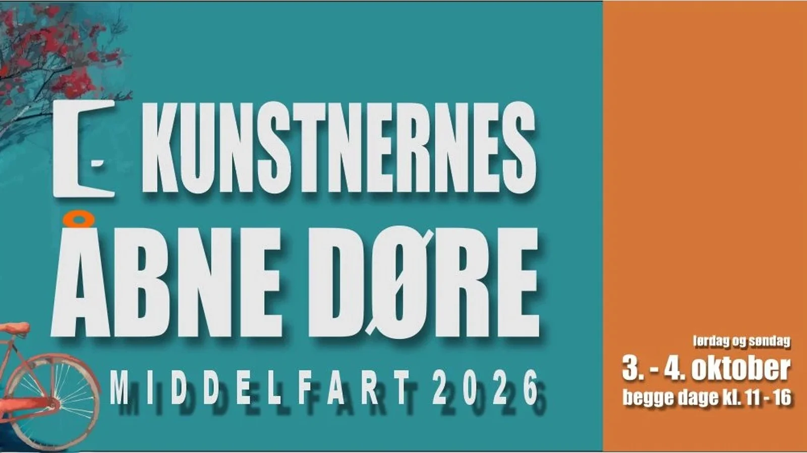 Her bliver kunsten til: 21 steder i Middelfart Kommune åbner dørene til Kunstnernes Åbne Døre