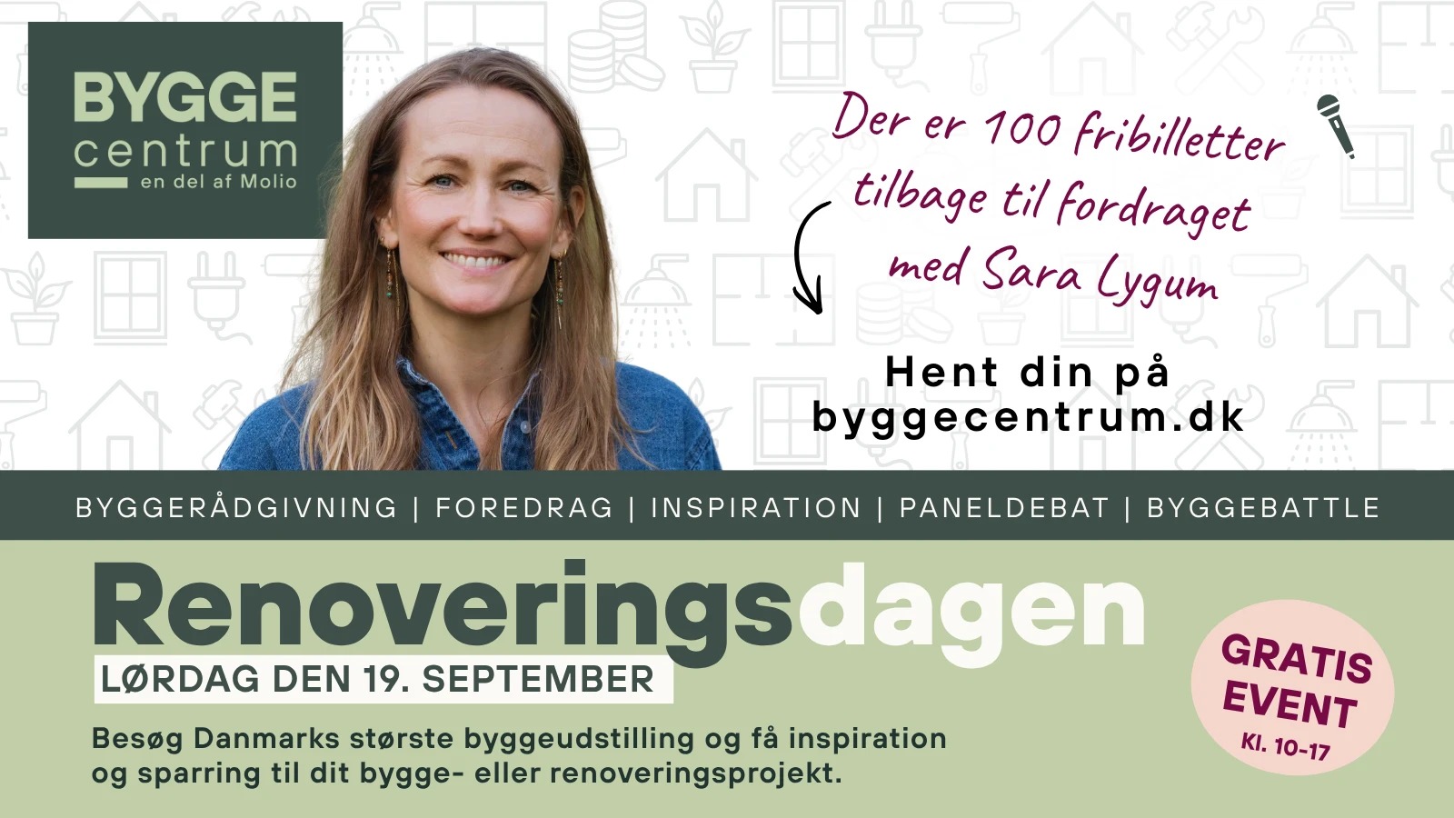 Renoveringsdagen i Byggecentrum: Få viden, rådgivning og inspiration til dit boligprojekt