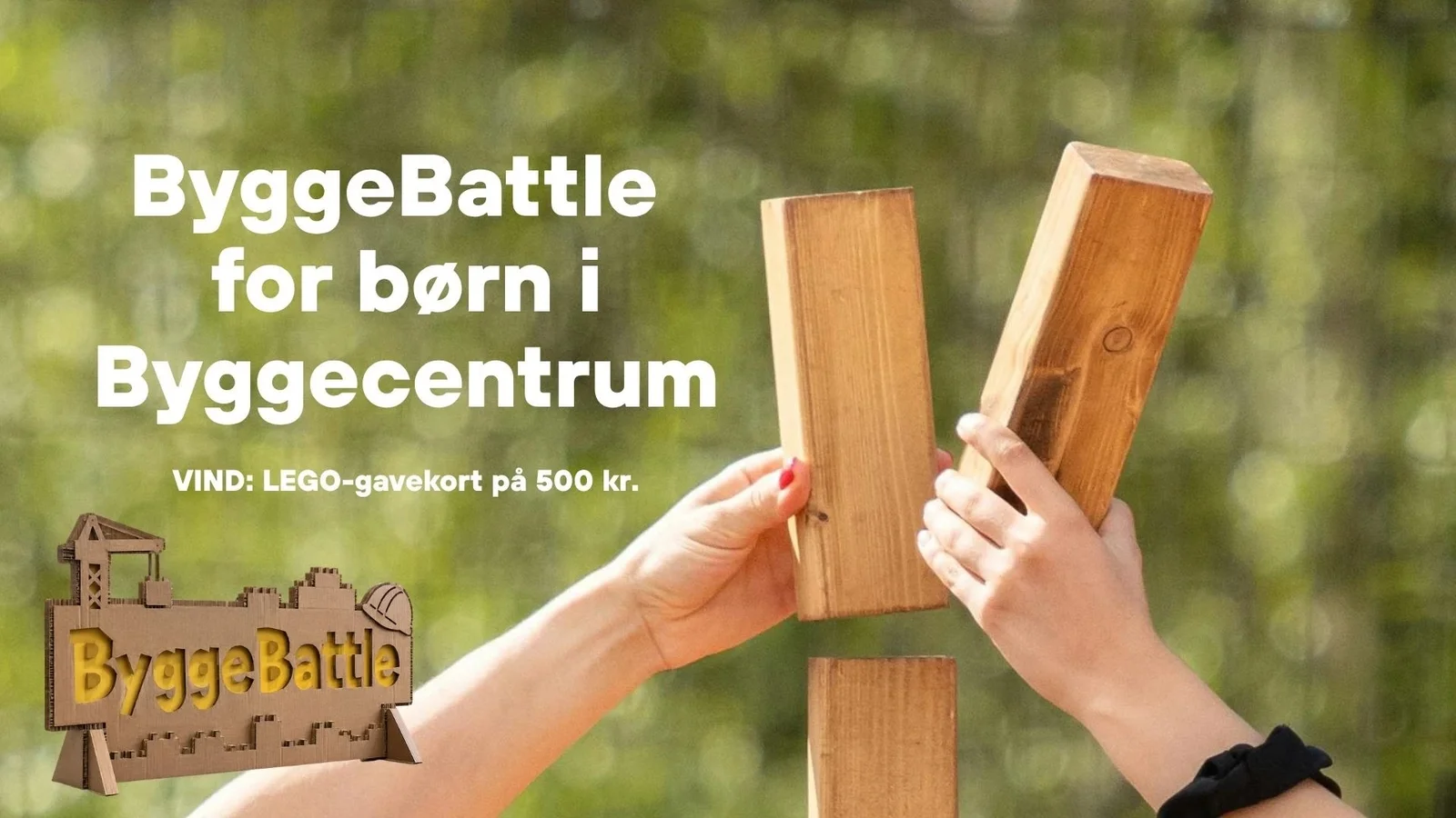 ByggeBattle for børn i Byggecentrum den 19. september