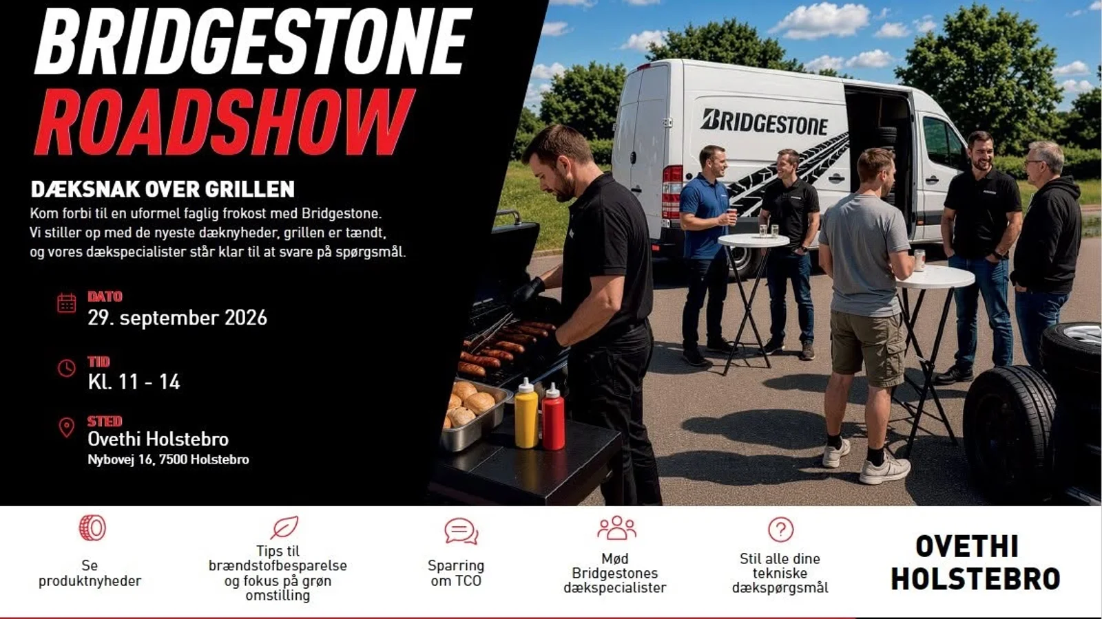 Dæk og grill hos Ovethi i Holstebro