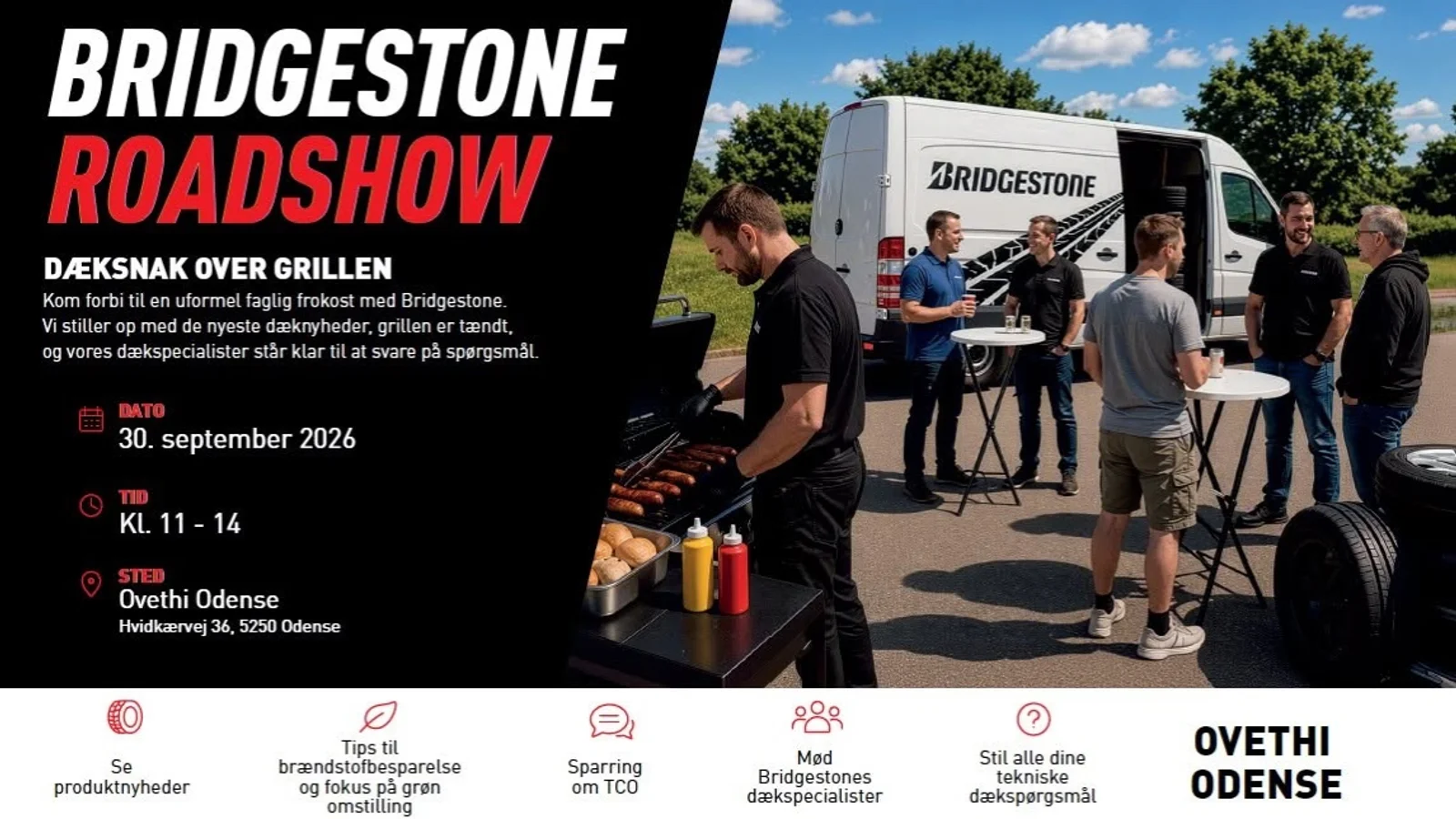 Dæk og grill hos Ovethi i Odense