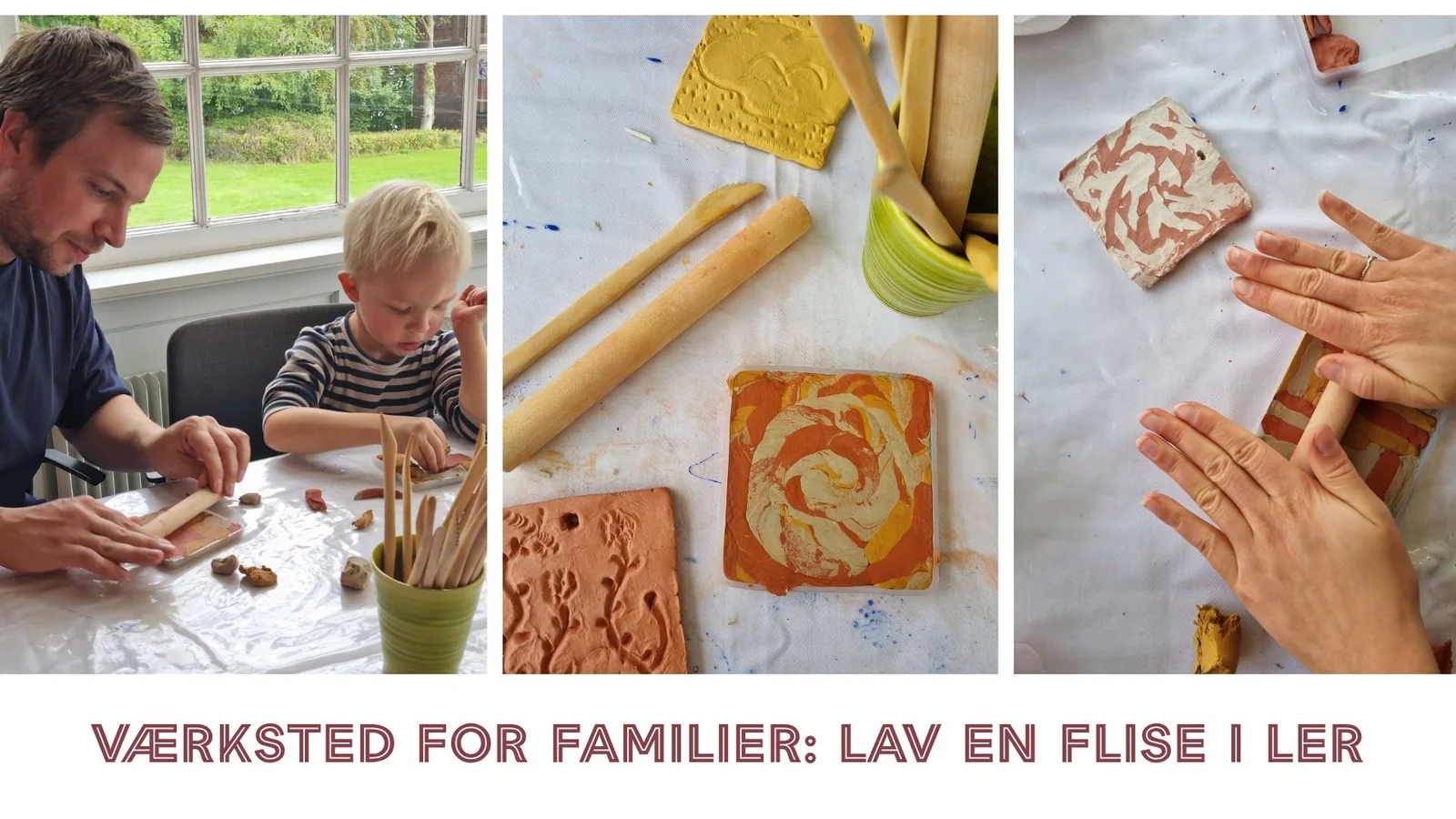 Kreativ efterårsferie med ler på CLAY