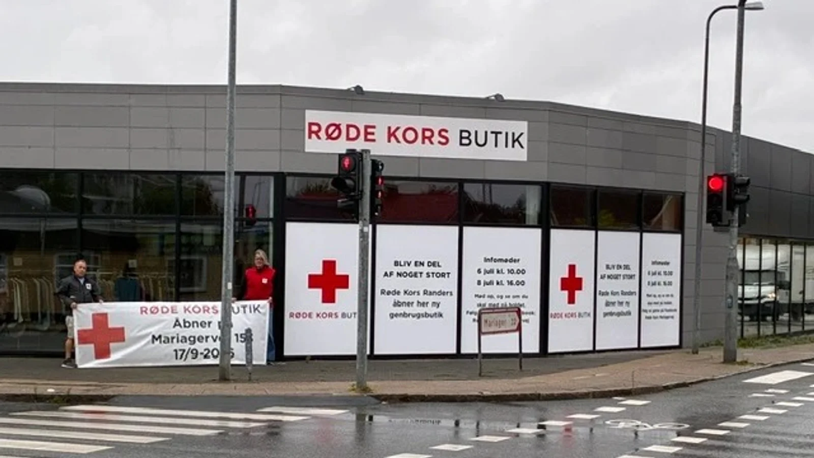 Røde Kors åbner største genbrugsbutik i Randers