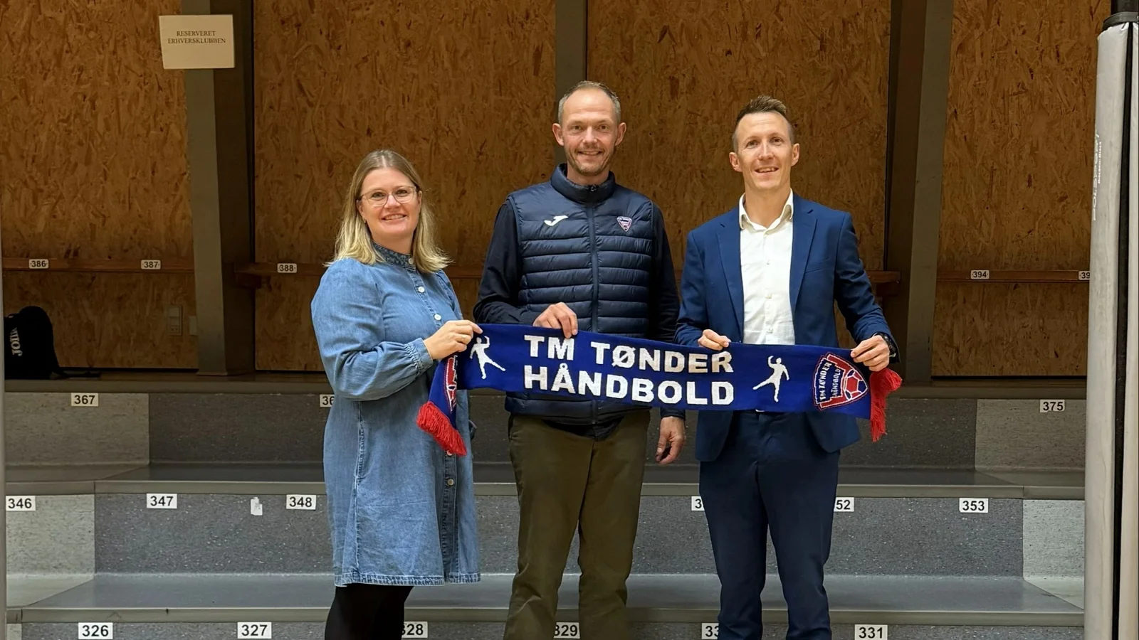 AL Sydbank styrker samarbejdet med TM Tønder og bliver navnesponsor for AL Sydbank Lounge