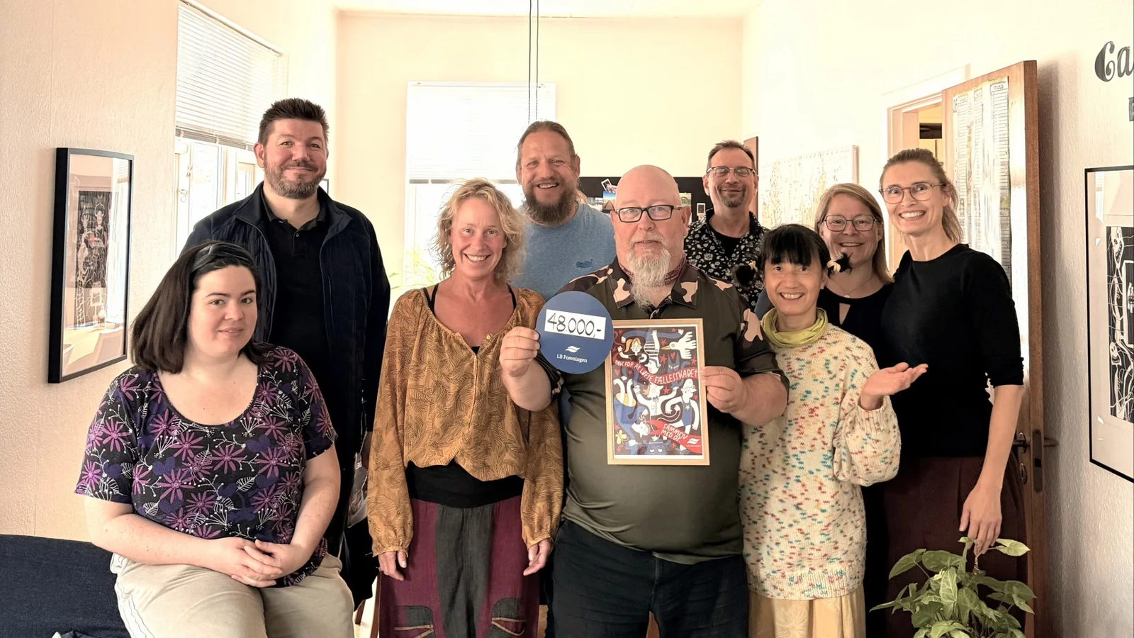 Donation skal hjælpe med at styrke fællesskaber for tidligere anbragte i Aarhus. 