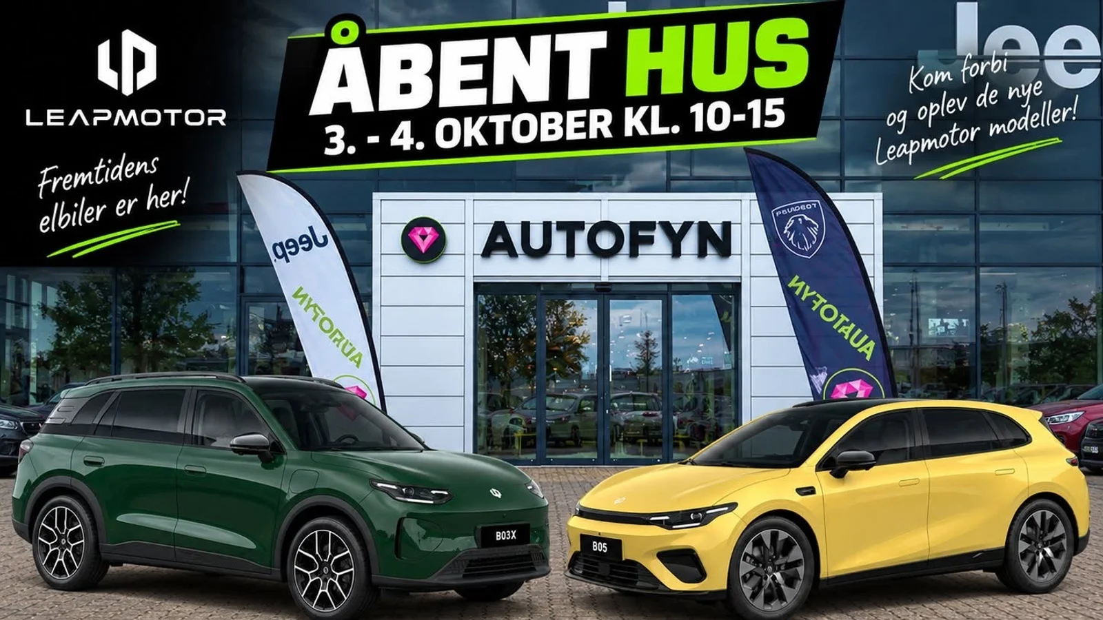 Autofyn inviterer til åbent hus