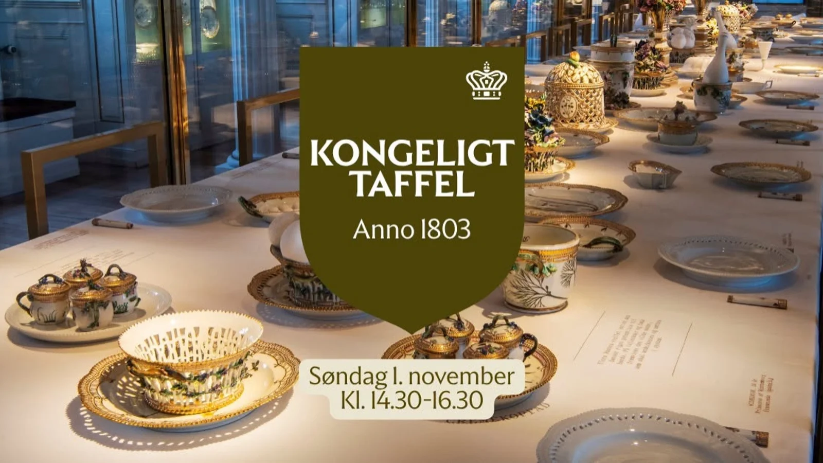 Oplev et kongeligt taffel anno 1803 på Koldinghus