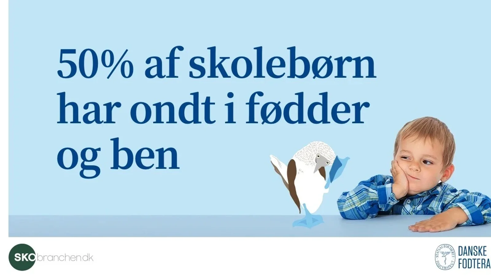 Fodterapeuter tilbyder tjek af børnefødder på Fodens Dag