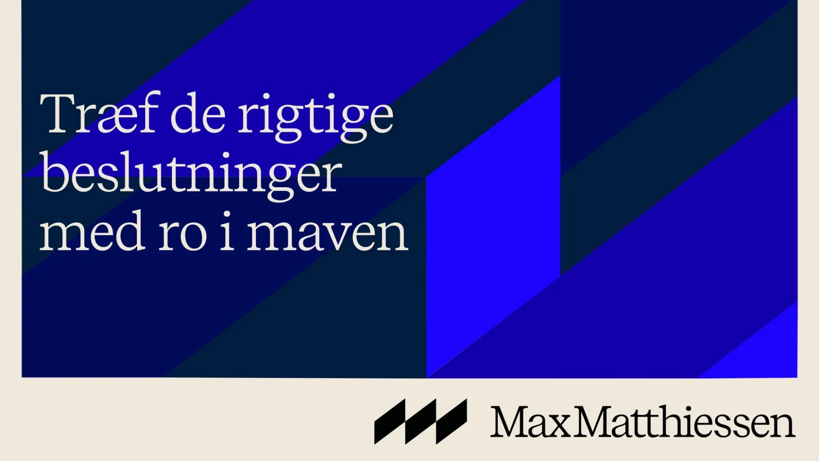 V-R Gruppen har skiftet navn til Max Matthiessen