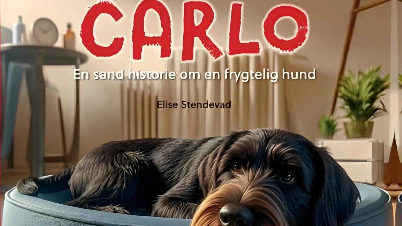 Den frygtelige hund Carlo blev til børnebog - med hjælp fra skolebørn