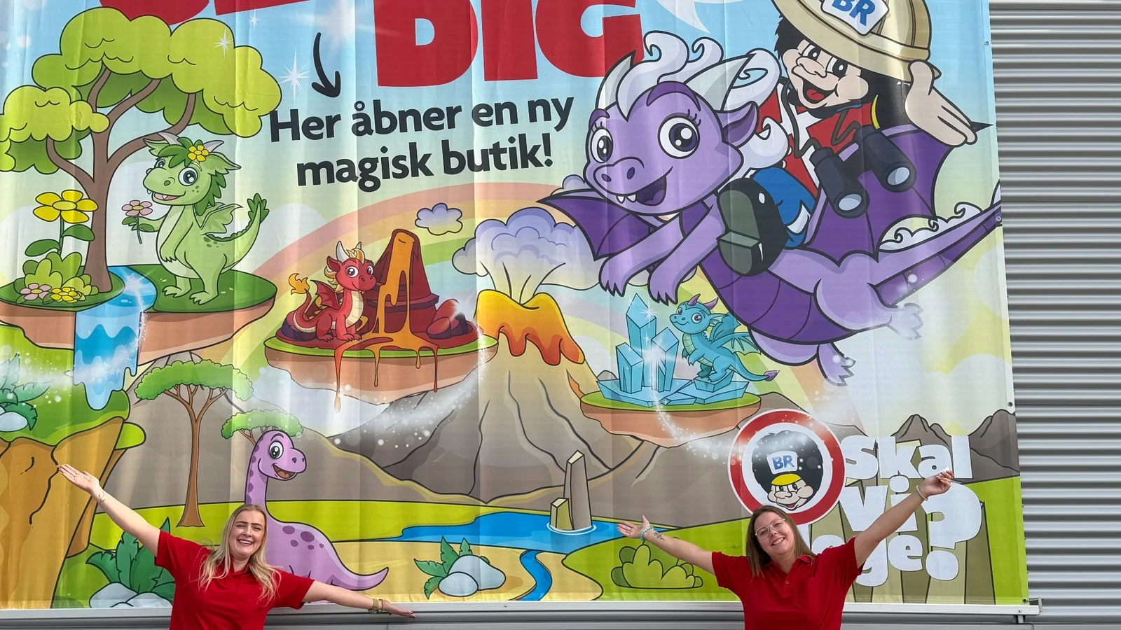 BR slår dørene op til helt ny butik i Køge: Magisk legeunivers på vej til alle legeglade