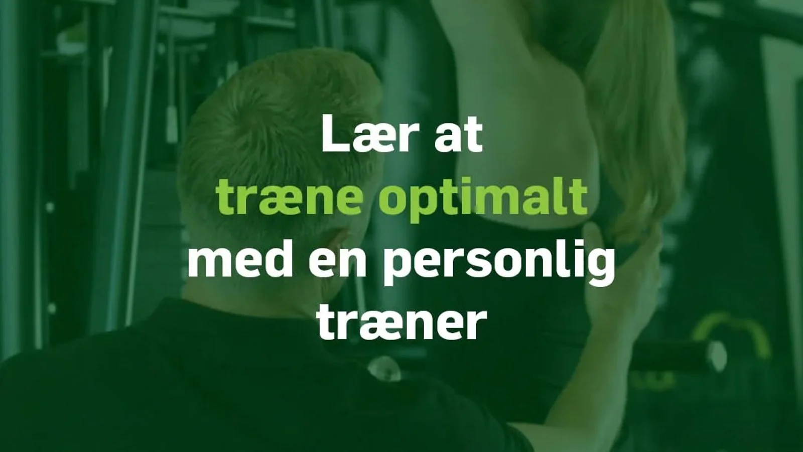 Fit&Sund Risskov/Egå tilbyder personlig træningspakke