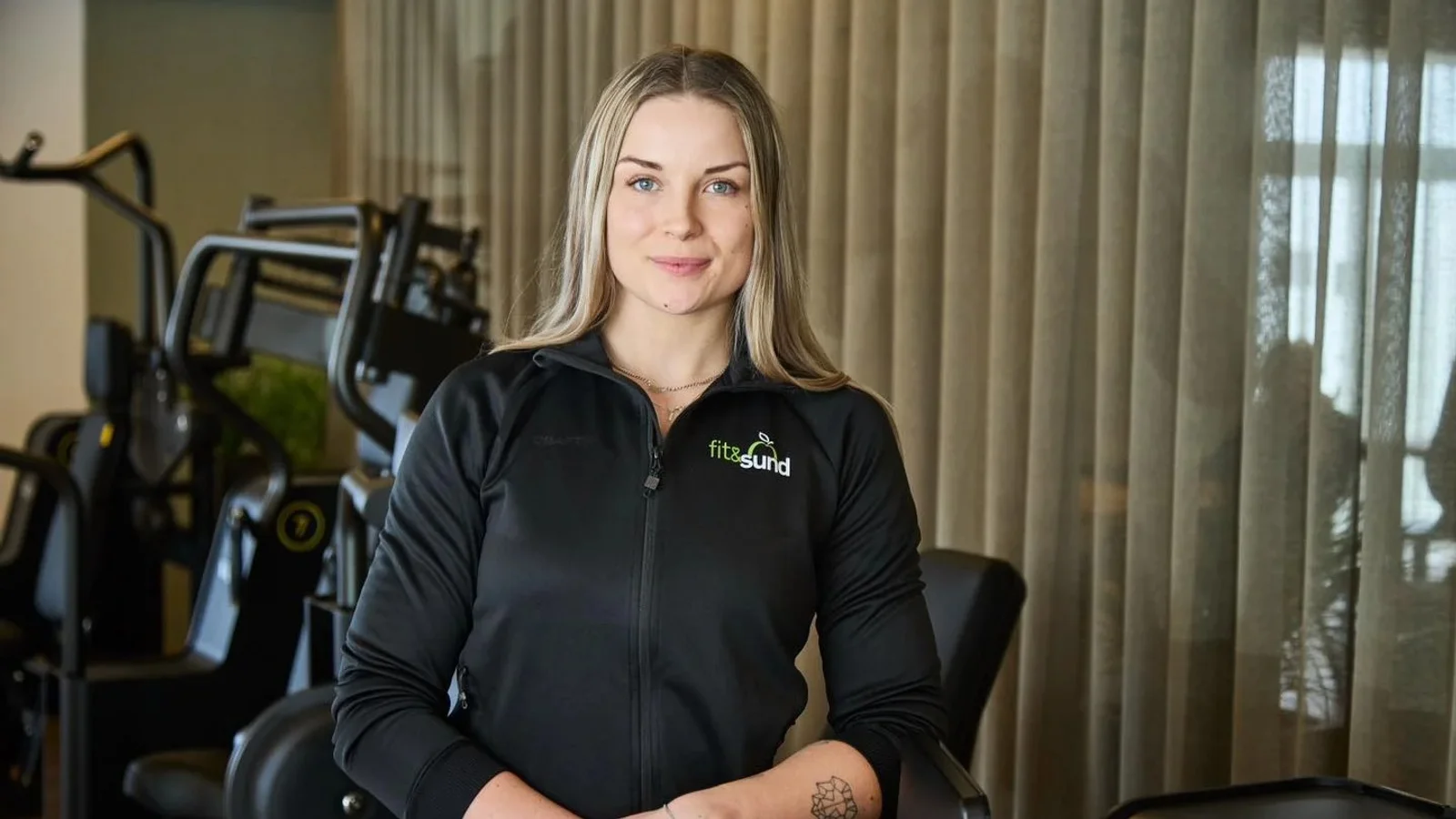 Michelle er klar som personlig træner hos Fit&Sund Middelfart