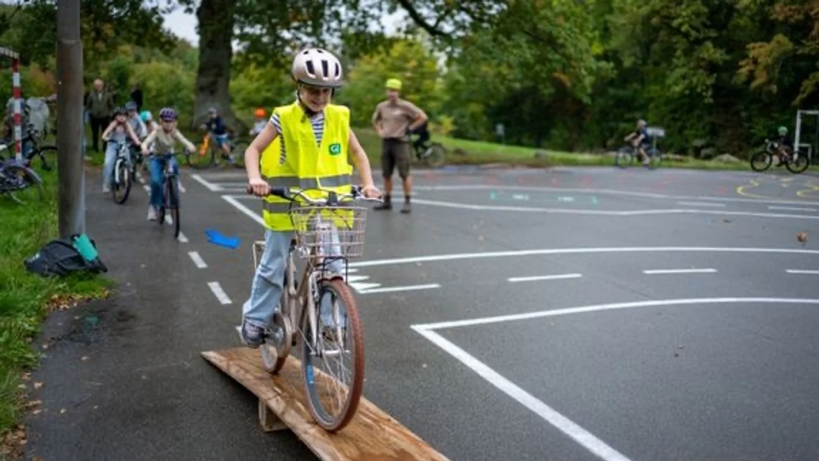 Ny cykelbane i Hjortshøj skal få flere børn til at cykle