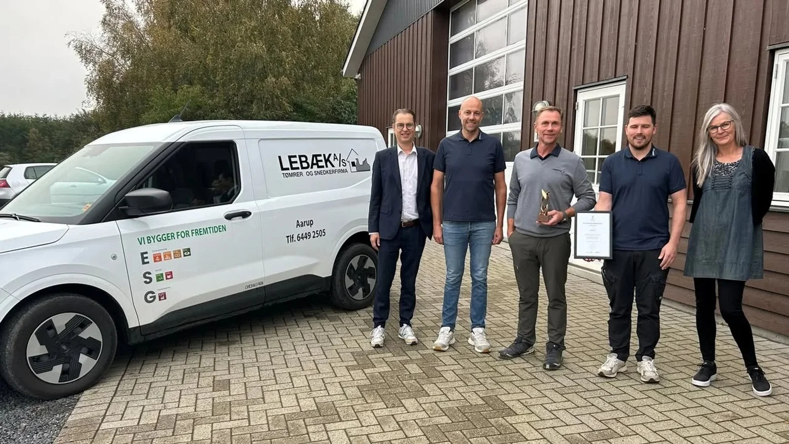 Lebæk A/S kåret som Succesvirksomhed 2026