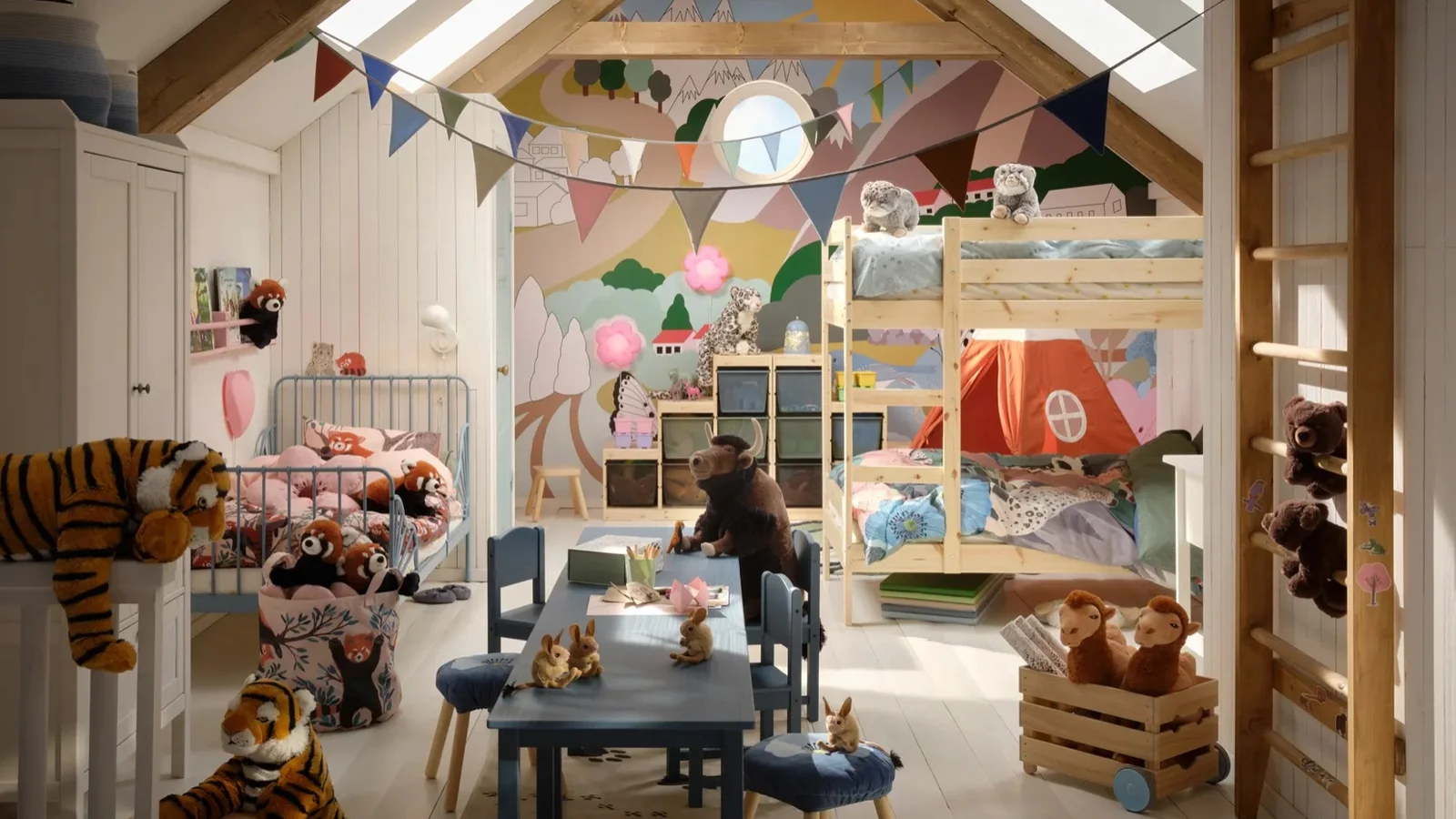 Ny børnekollektion fra IKEA bringer Himalayas dyreliv ind på børneværelset