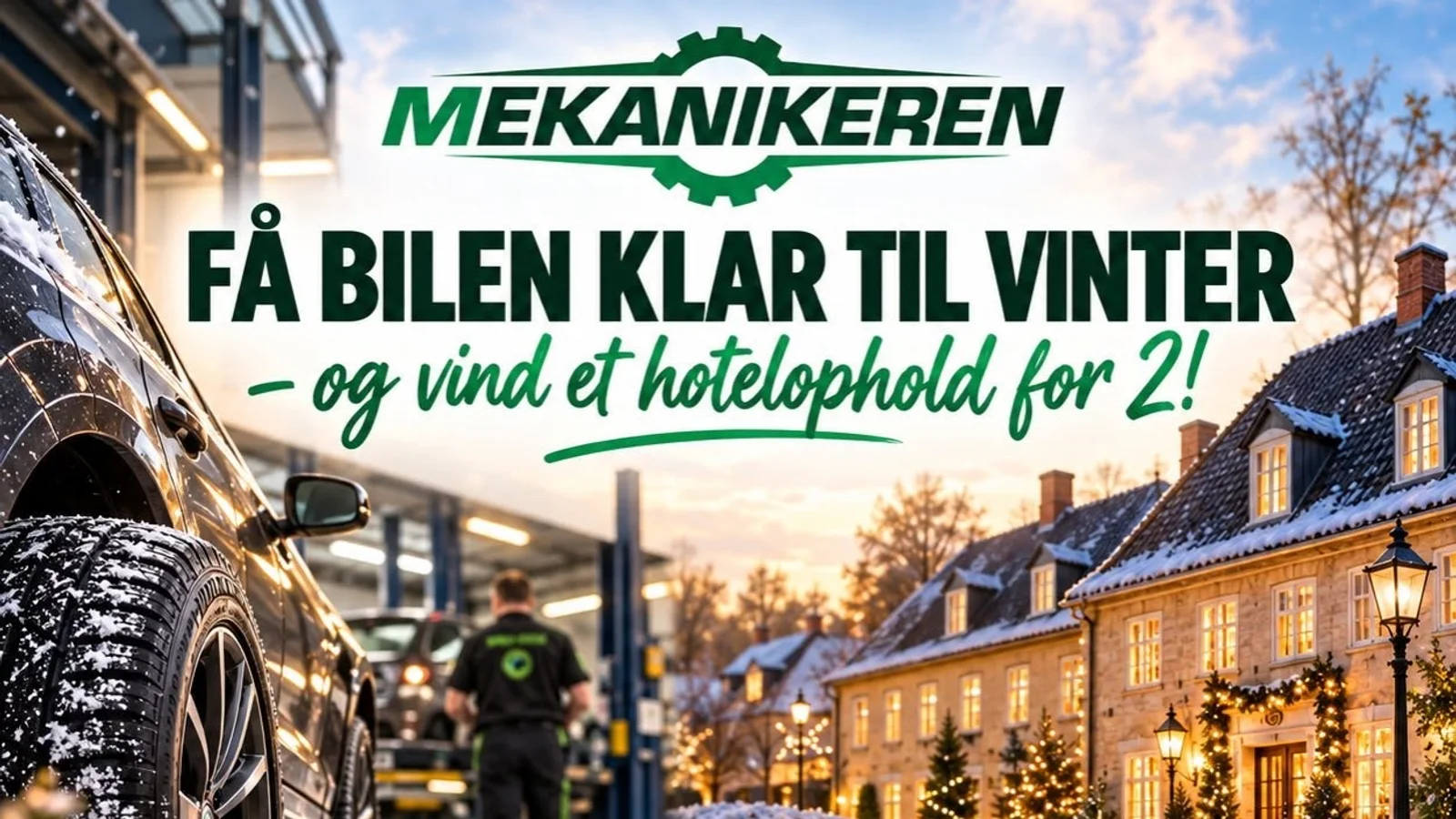 Vind et hotelophold for to hos Mekanikeren i Middelfart