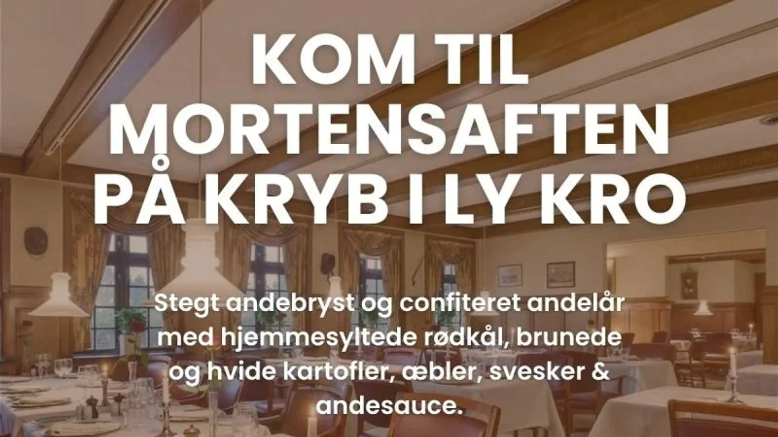 Mortensaften på Kryb i Ly Kro