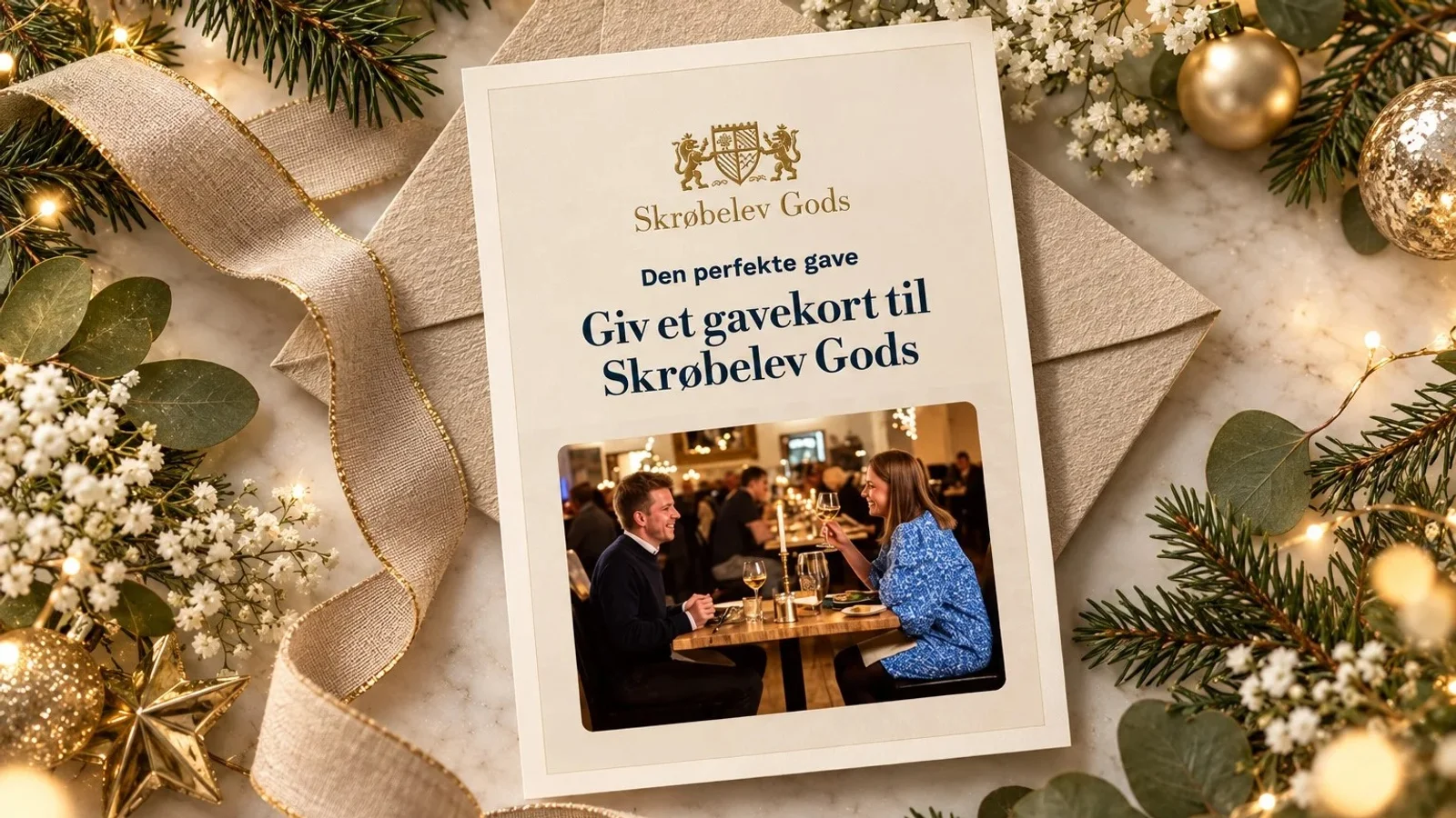 Skrøbelev Gods tilbyder gavekort som julegaver