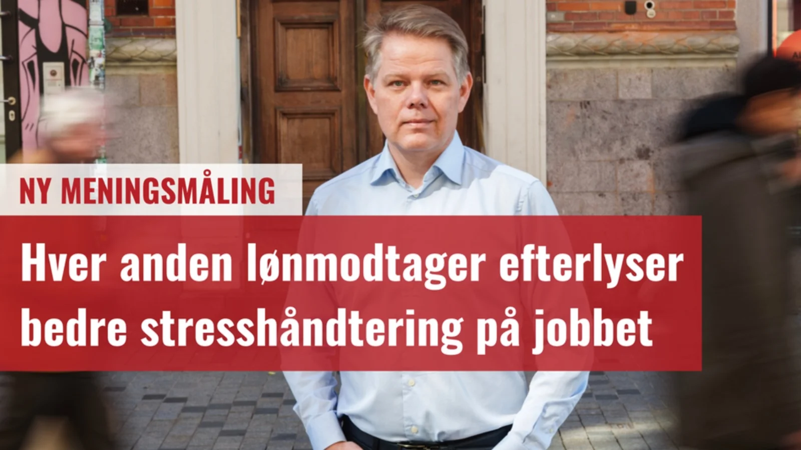 Ny måling: Håndtering af stress halter på danske arbejdspladser