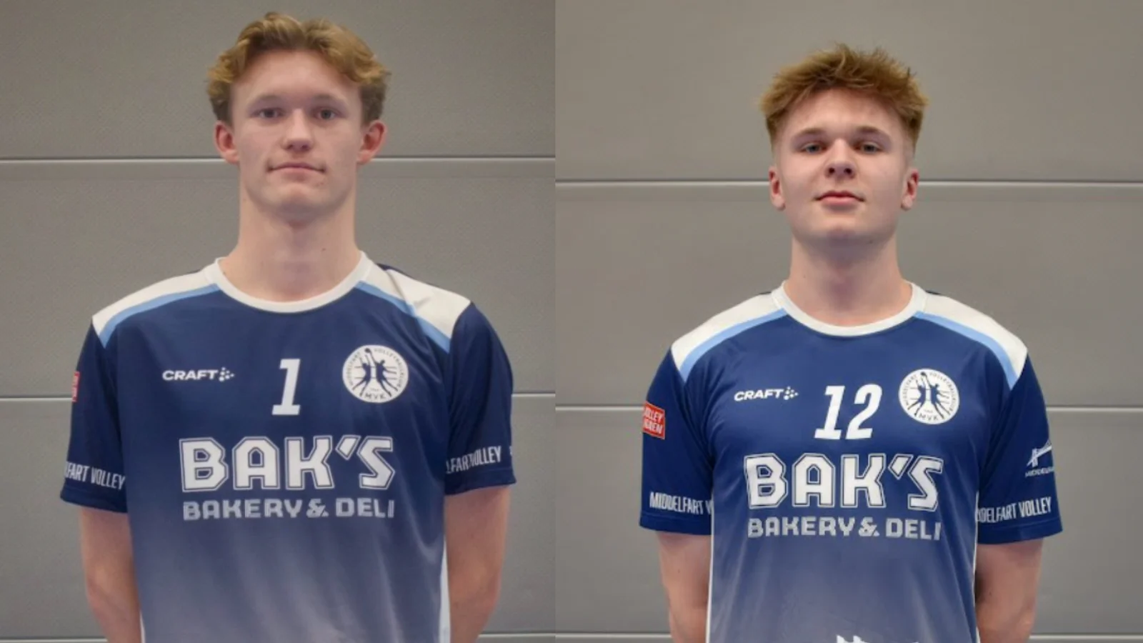 Middelfart VK leverer to spillere til herrelandsholdet