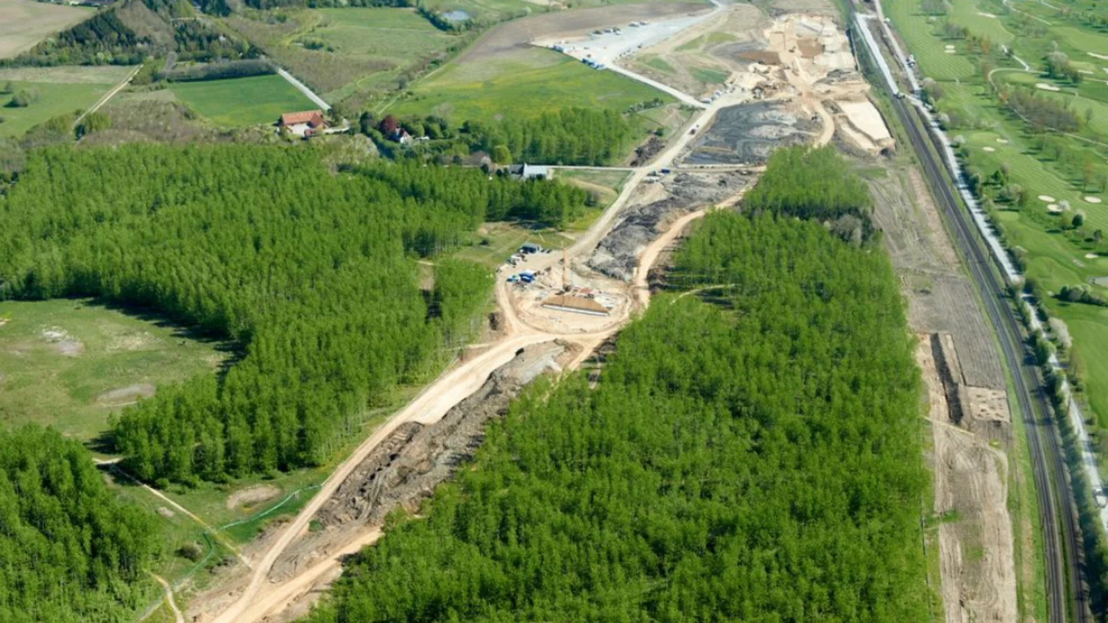 Støjende arbejde ved ny jernbane i påsken