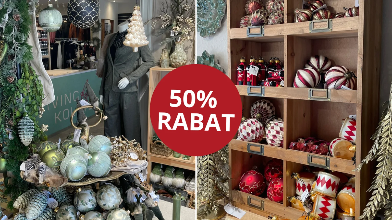 Livingbykolster sætter julepynten ned med 50 %