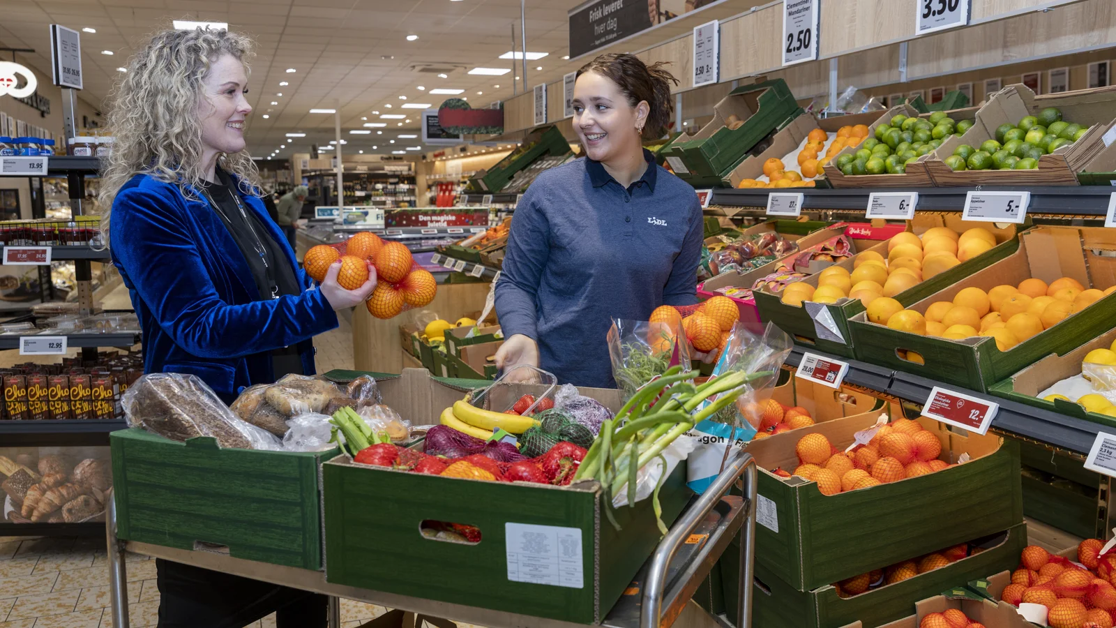 Lidl og Blå Kors glæder udsatte familier i Middelfart