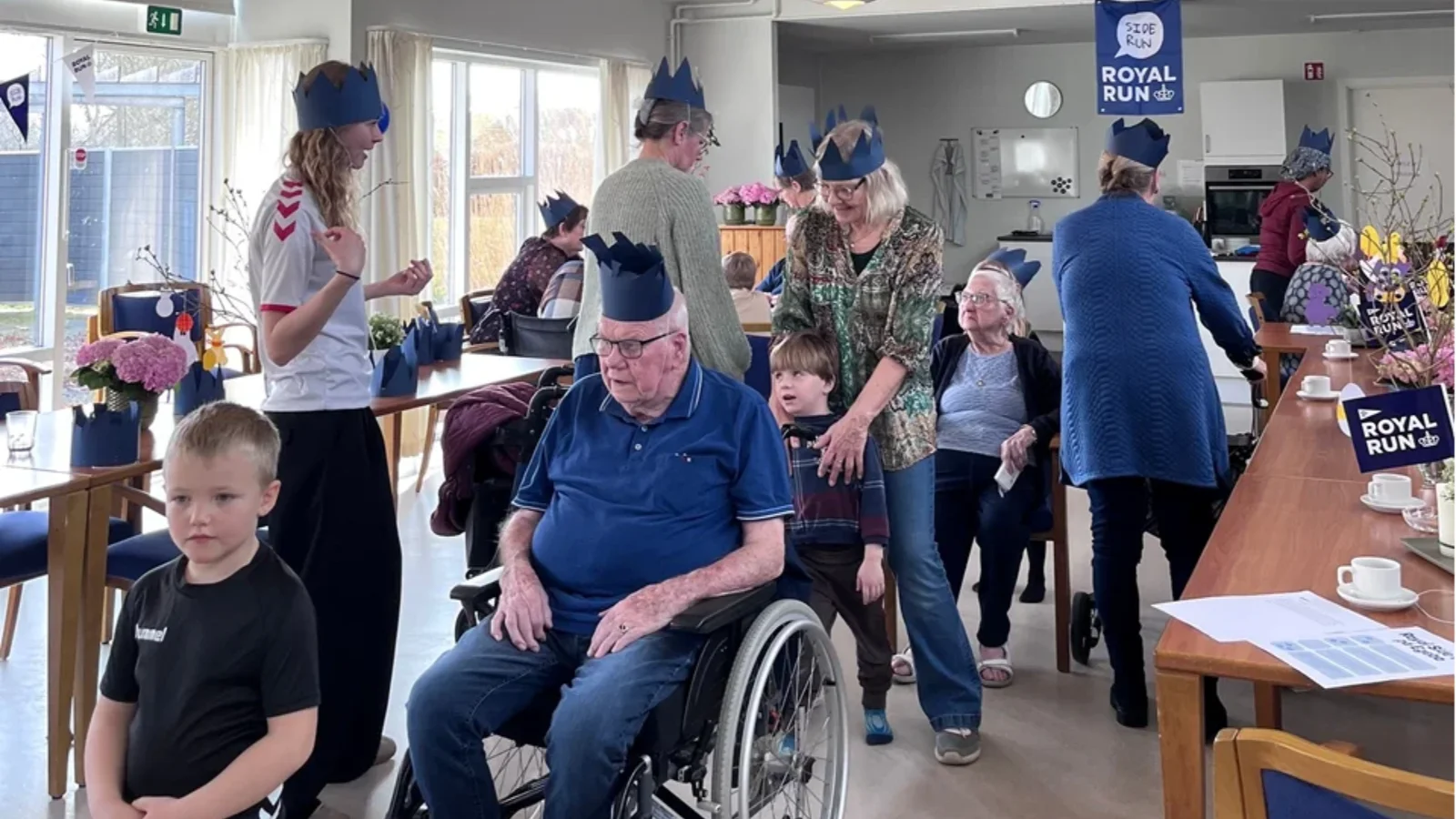 ’Royal Side Run’ på Egebo Plejecenter: En dag fyldt med kongekroner