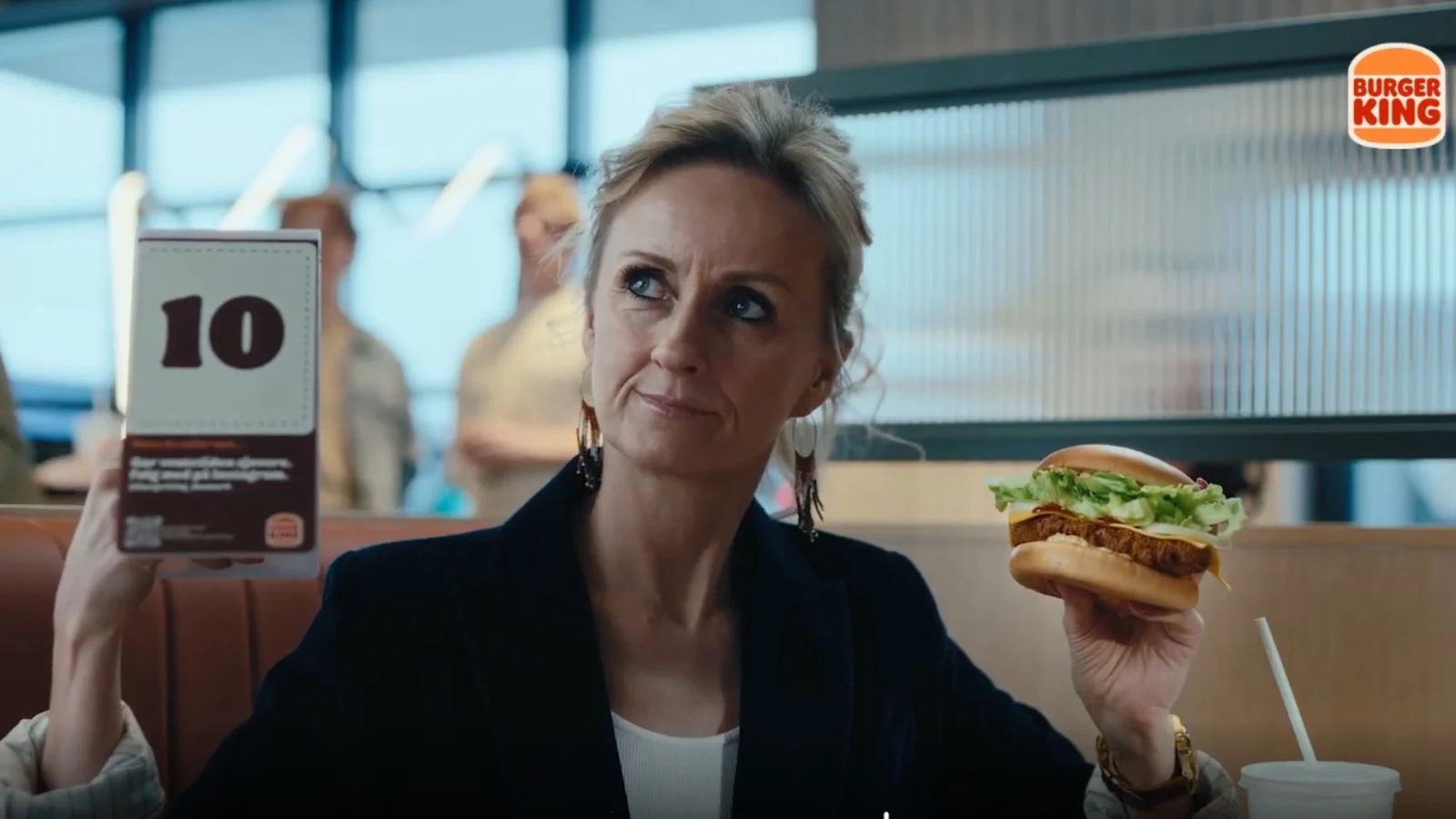 Burger King lancerer ny burger: Kendt Vild med dans-dommer dukker op i dansk kampagne